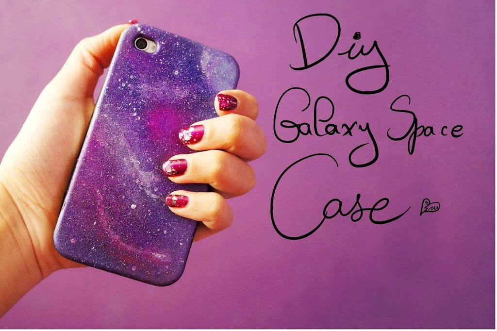 DIY: Galaxy Space Case !