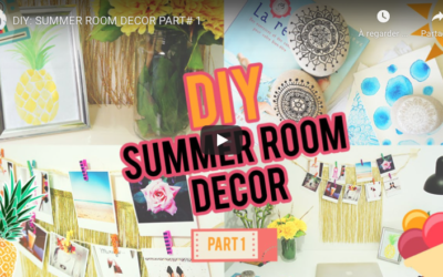 DIY: SUMMER ROOM DECOR PART#1